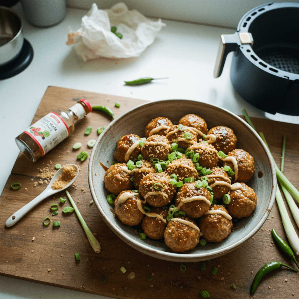 Lemongrass Pork Meatballs