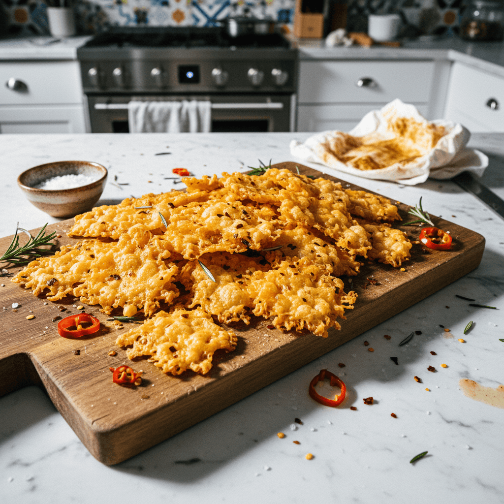 Cheese Dudes (Crispy Cheesy Bites)