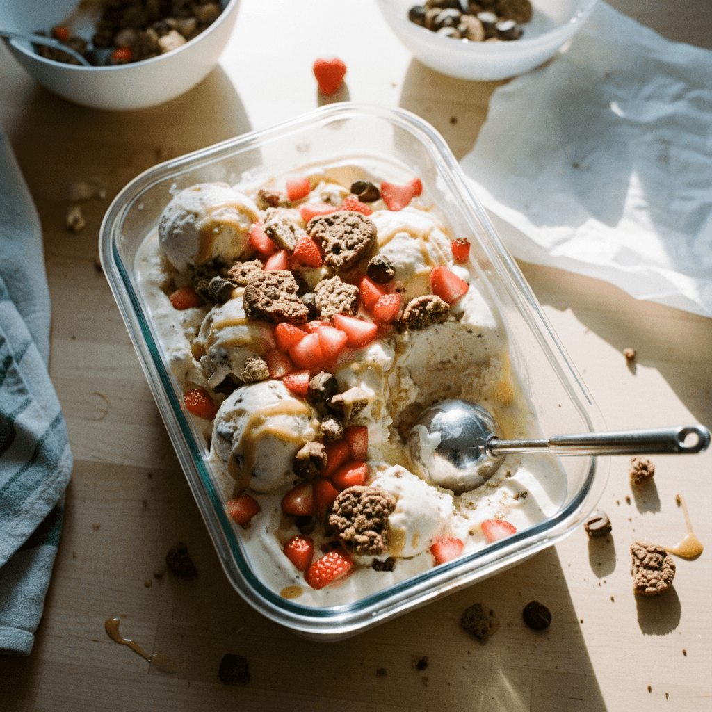 Homemade Vanilla Ice Cream