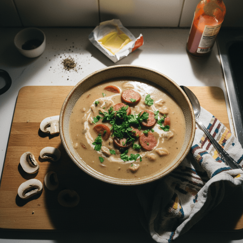 Miso Mushroom Soup