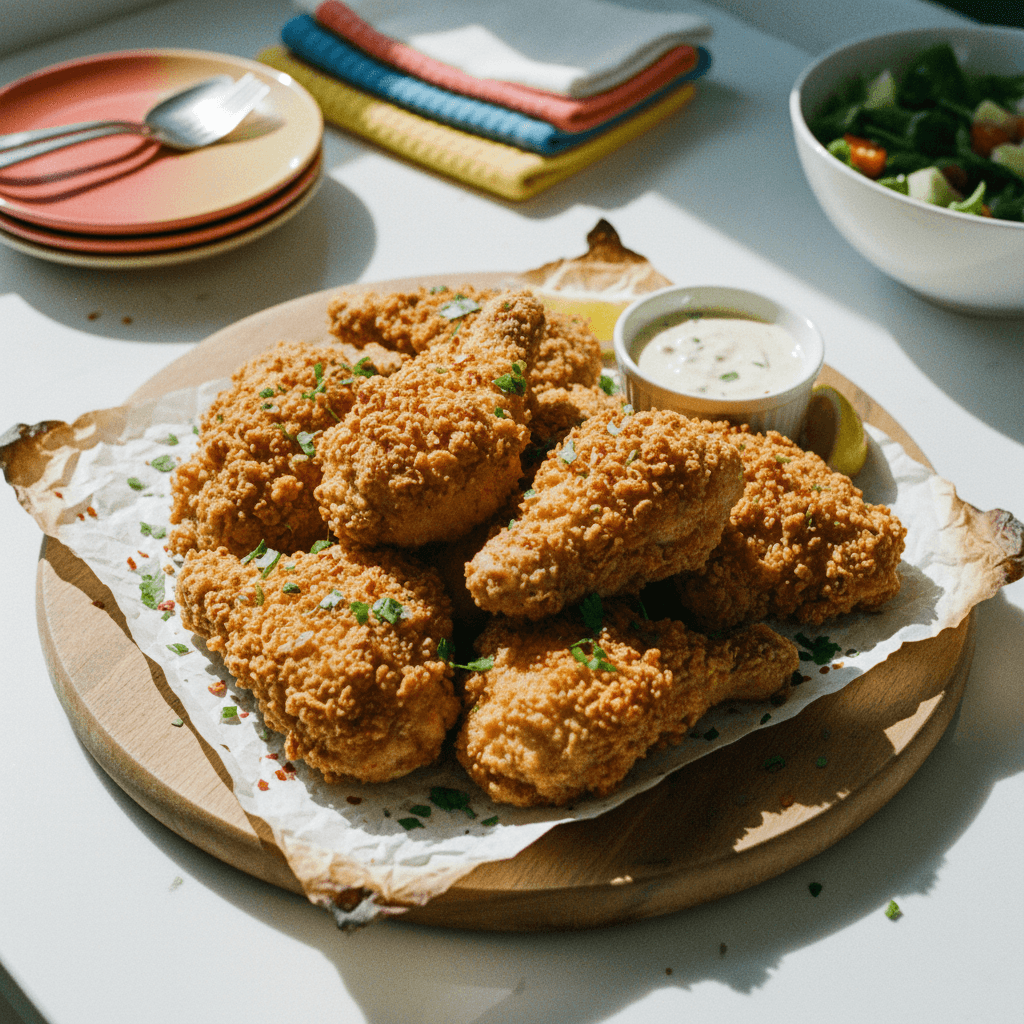 Crunchy Oven Chicken