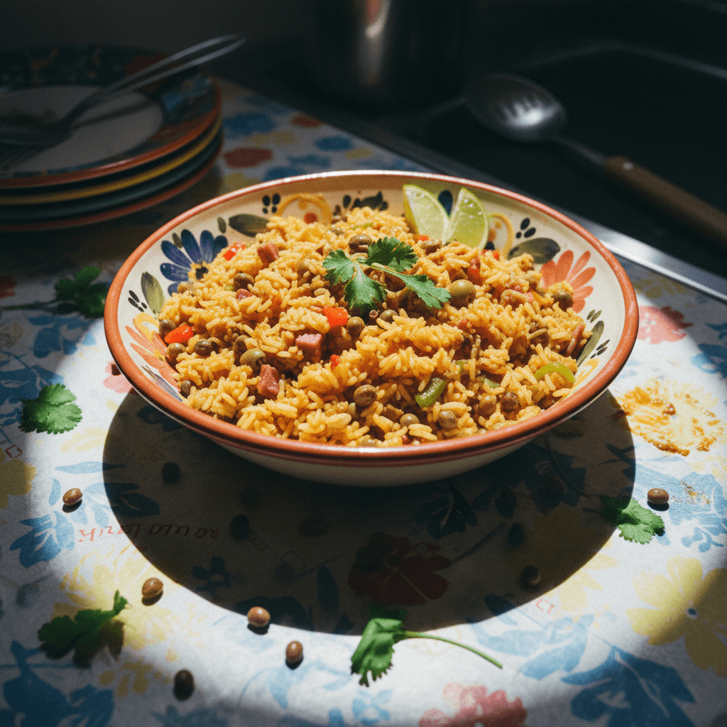 Arroz con Gandules (Puerto Rican Rice & Beans)