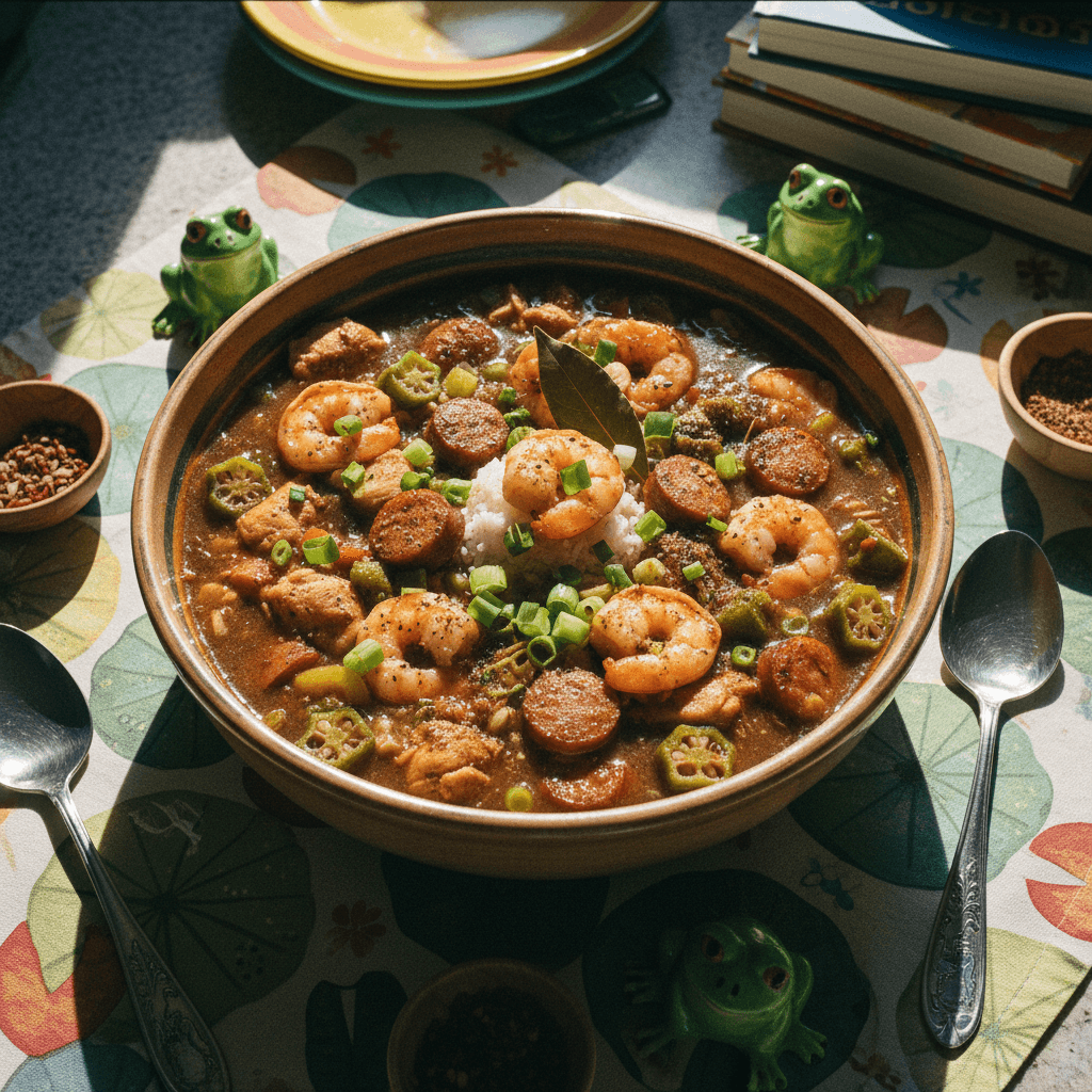 Tianaâs Bayou âSwampâ Gumbo