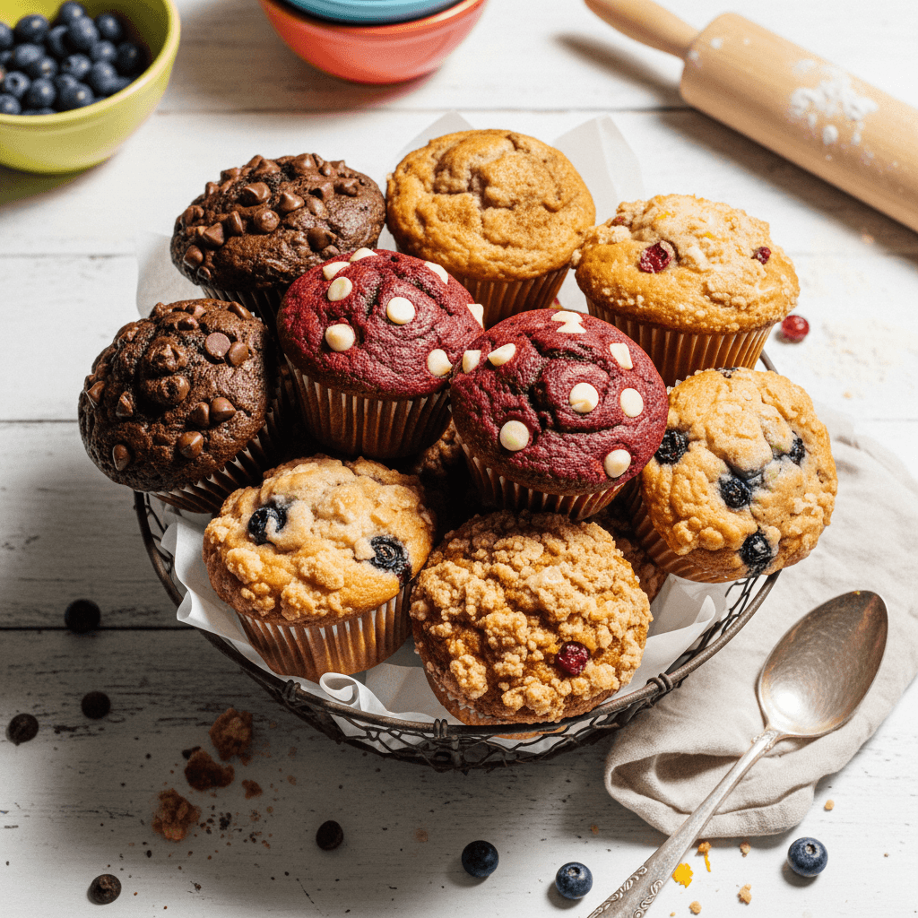 Assorted Gourmet Muffins