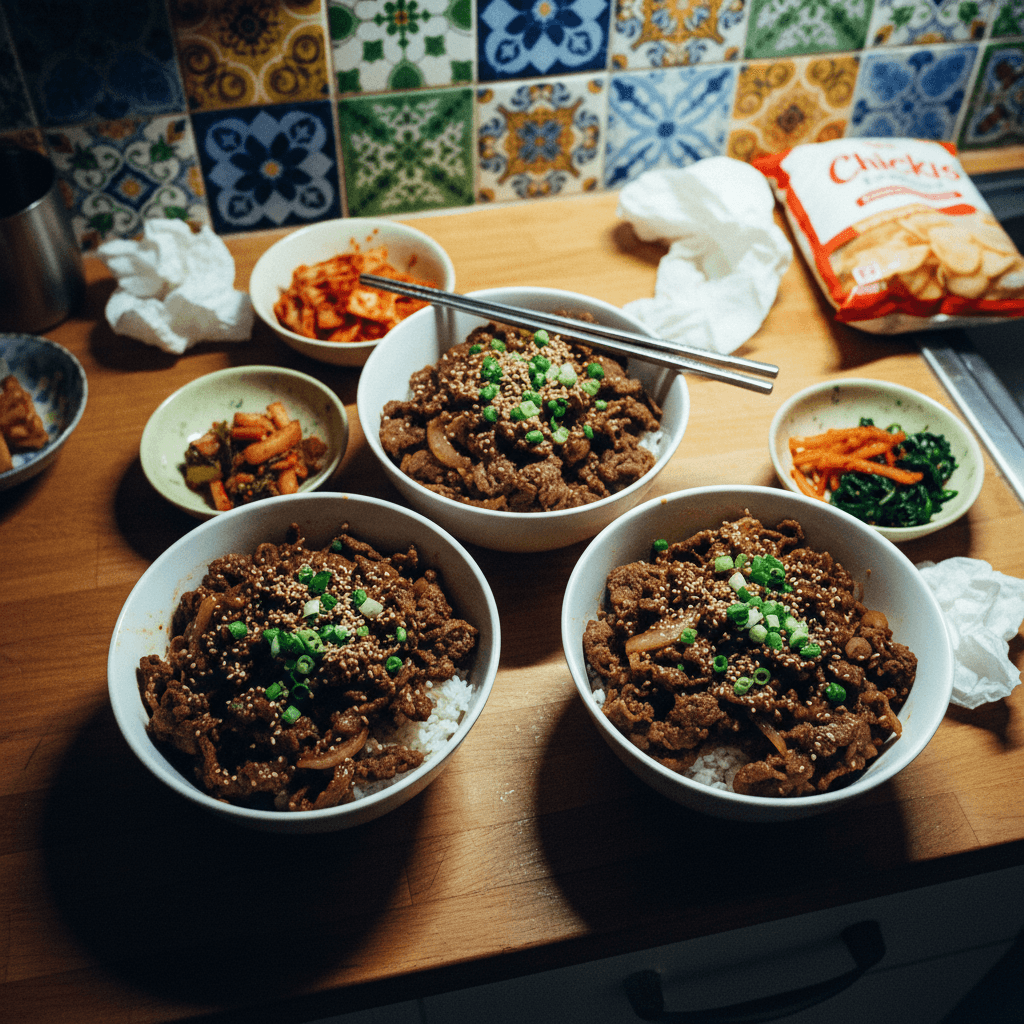 Bulgogi Beef and Rice Bowls