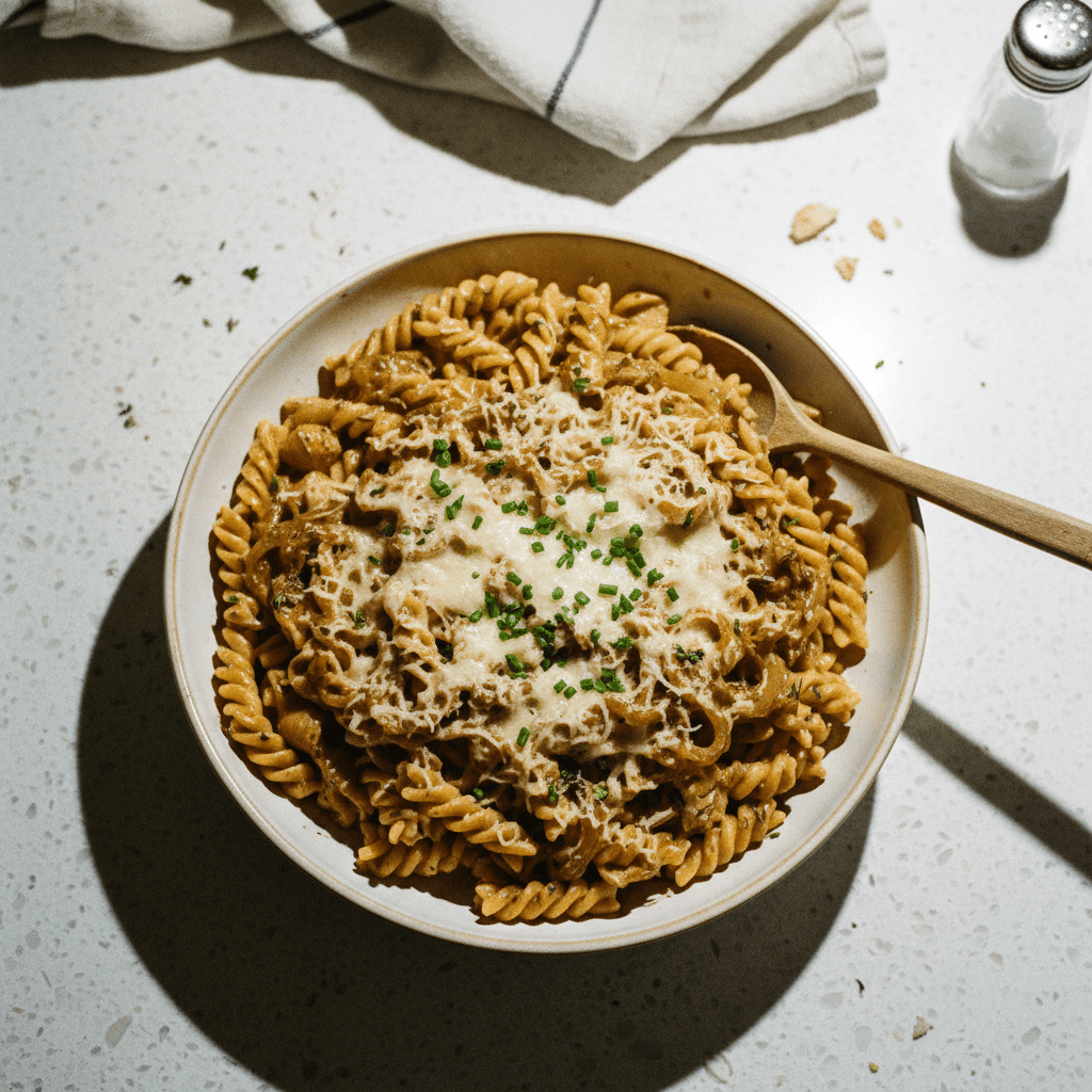 Creamy French Onion Pasta