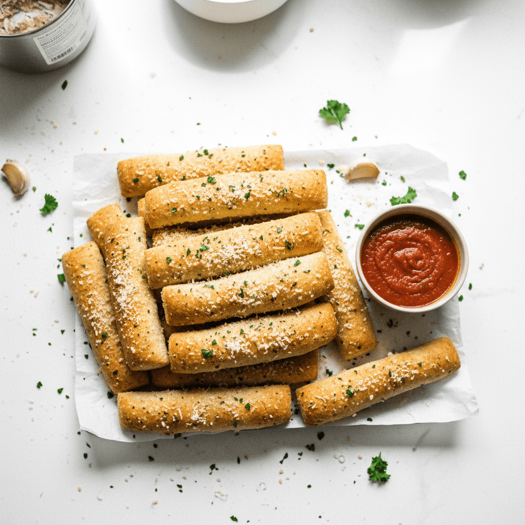 Garlic Parmesan Breadsticks