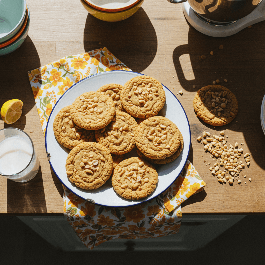 Great Grandma Cella's Peanut Cookies