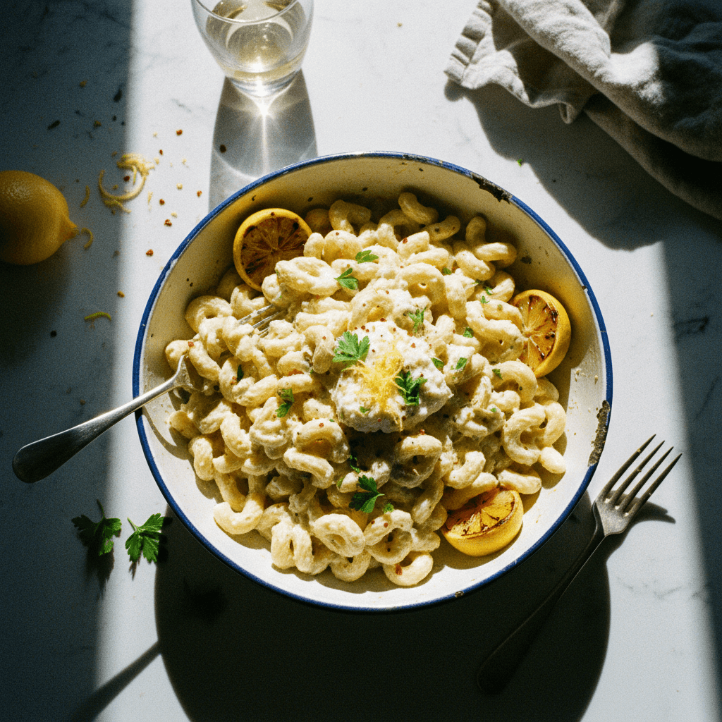 Creamy Lemon Ricotta Pasta