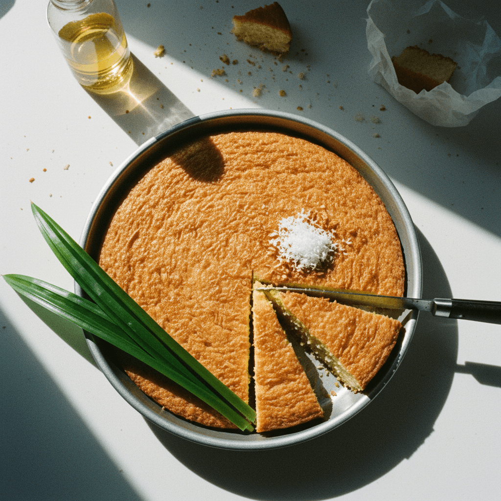 Kuih Bingka (Cassava Cake)