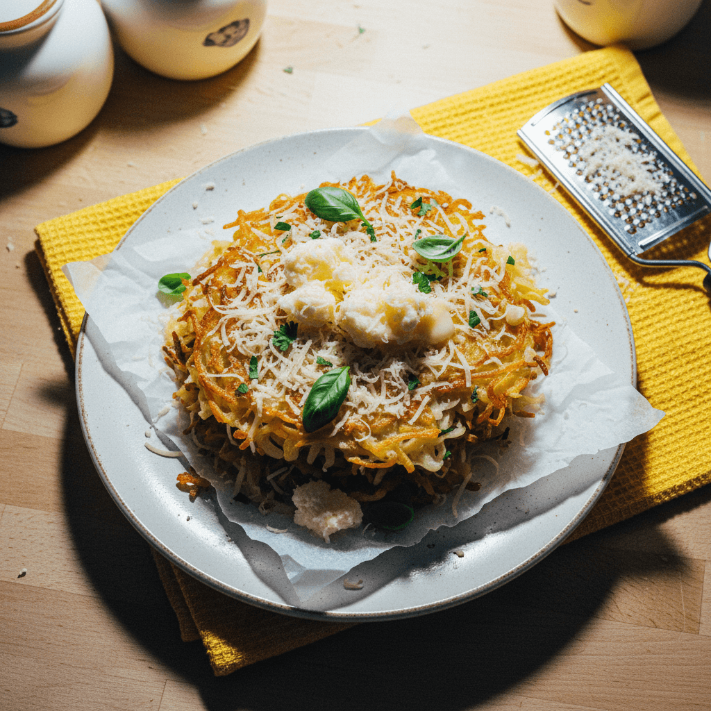 Hash Brown with Parmesan