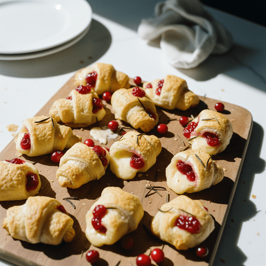 Cranberry Brie Bites