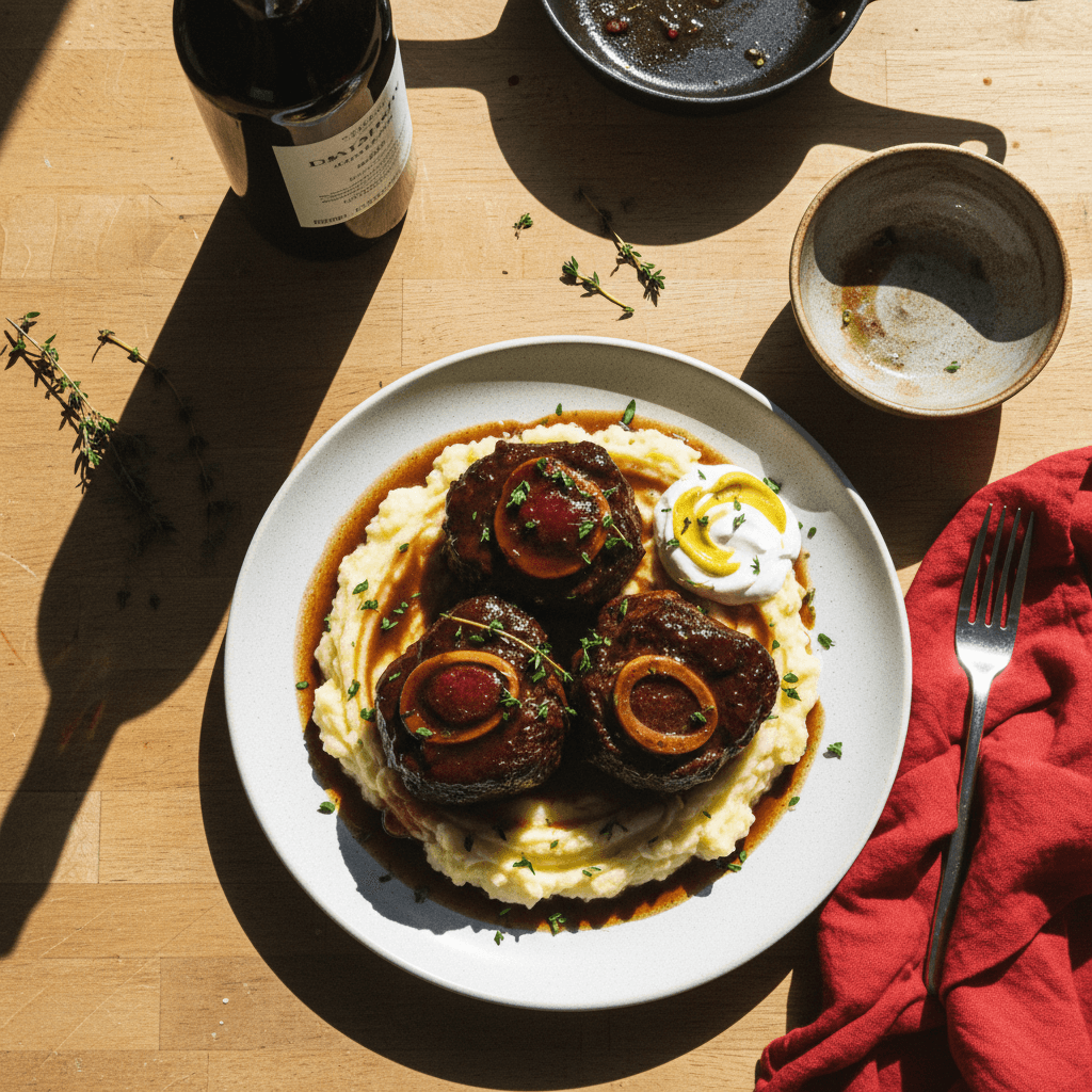 Braised Beef Cheeks