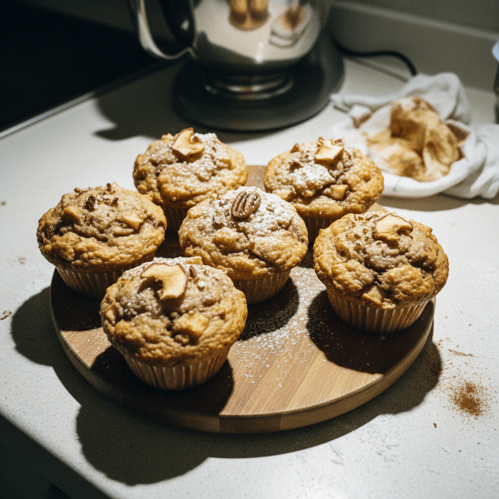 AI Apple Cinnamon Muffins