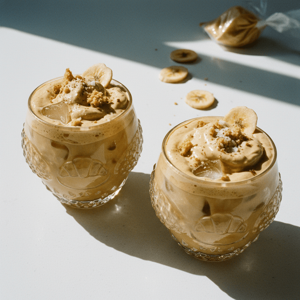 Whipped Banana Bread Lattes