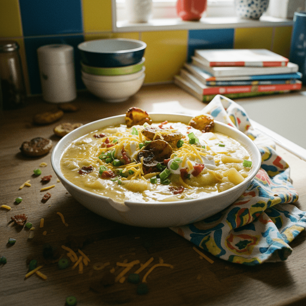 Cheesy Baked Potato Soup