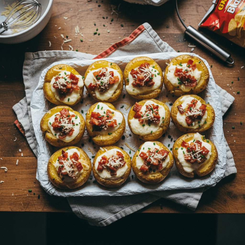 Mini Loaded Potato Cups
