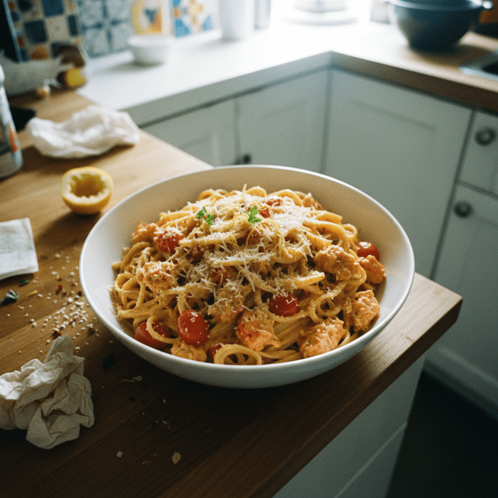 Trader Joe's Viral Lobster Pasta