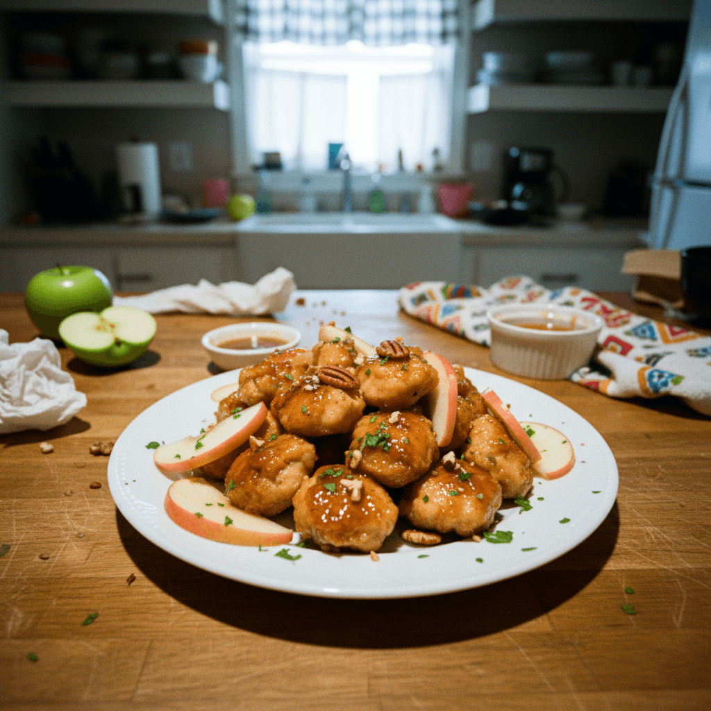 Keto Sweet Apple Chicken Bites
