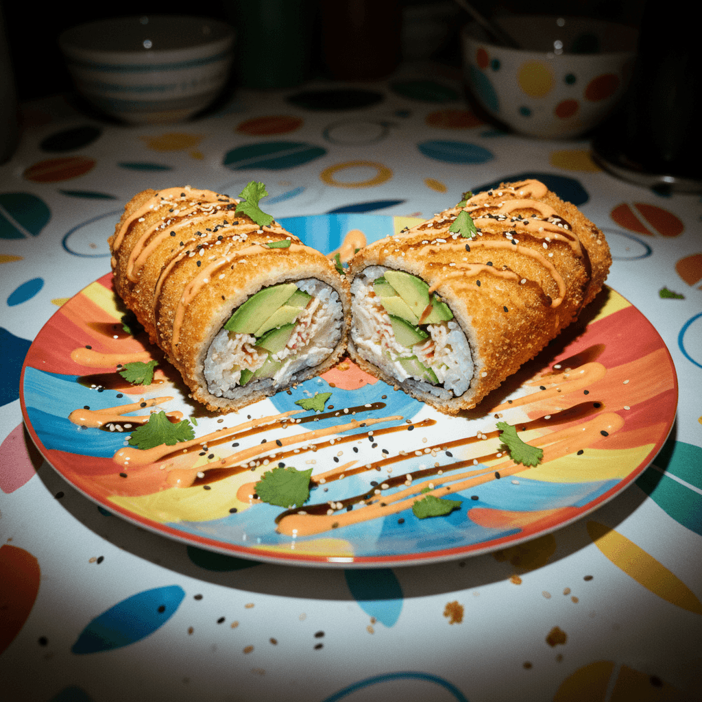 Fried Sushi Burrito