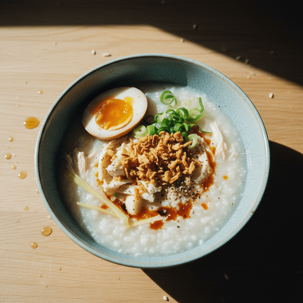 Chicken Bone Broth Congee