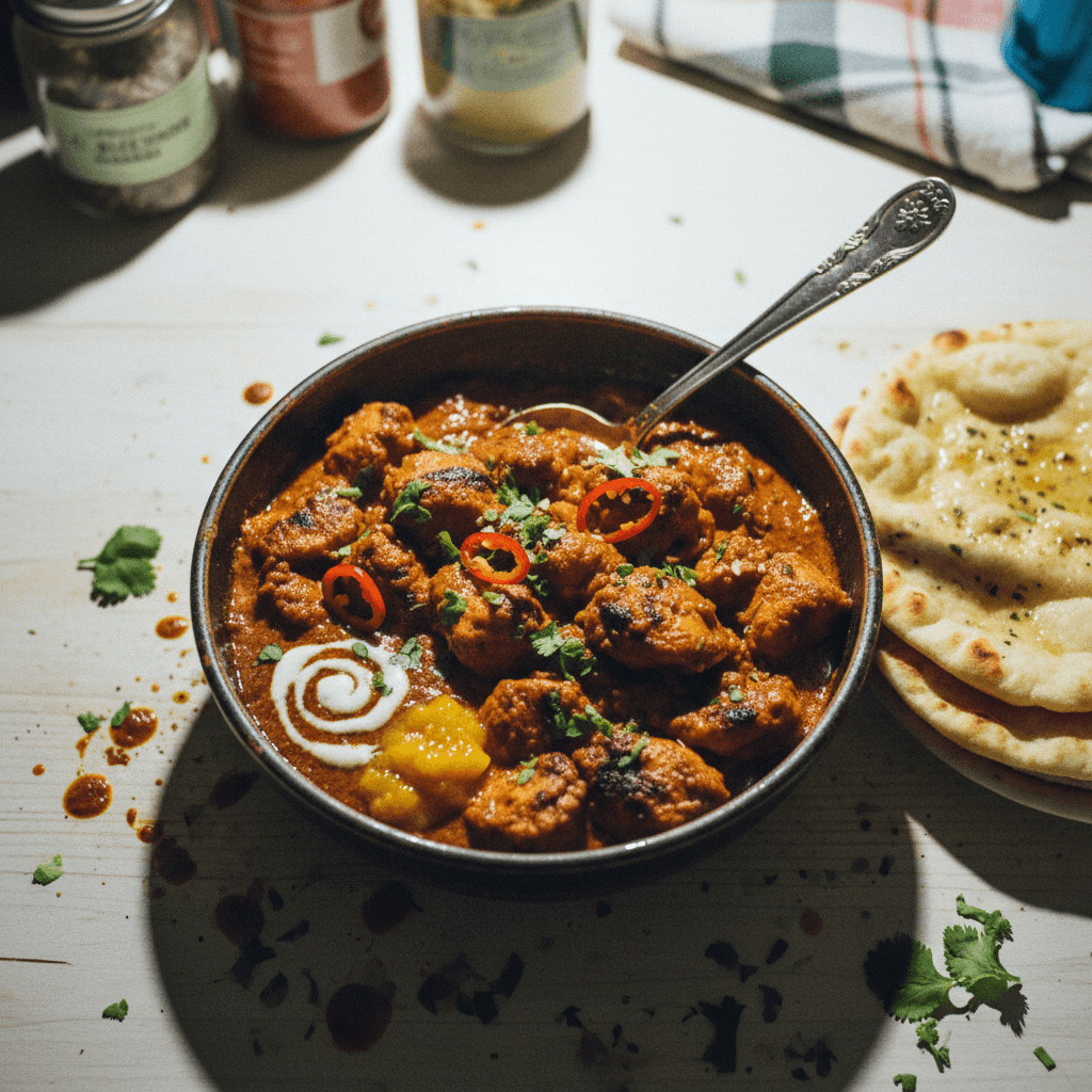 BBQ Chicken Tikka Bhuna