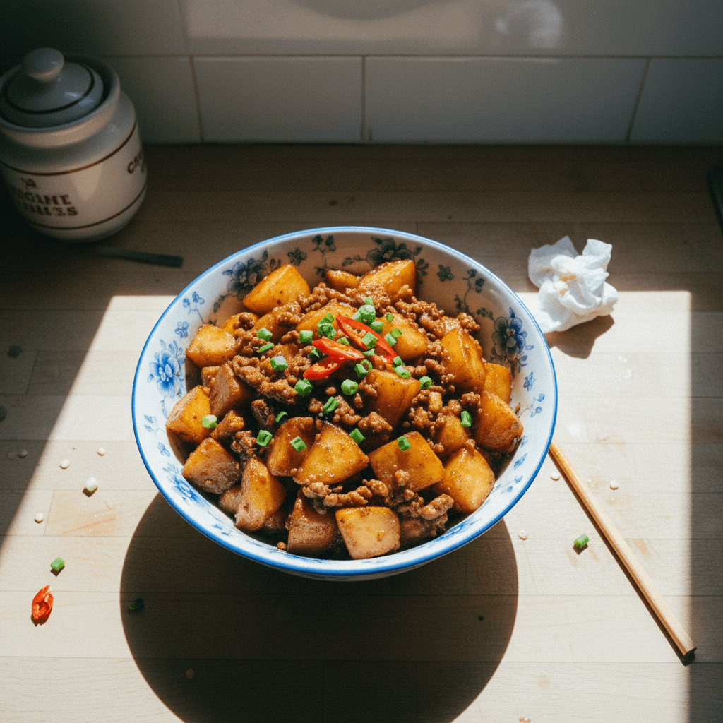 Minced Meat with Potatoes