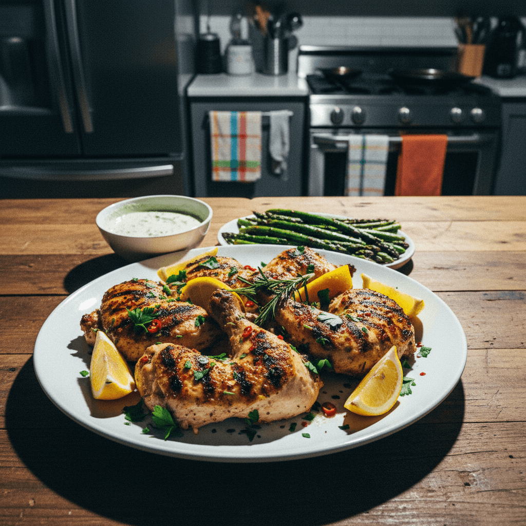 Lemon-Herb Grilled Chicken