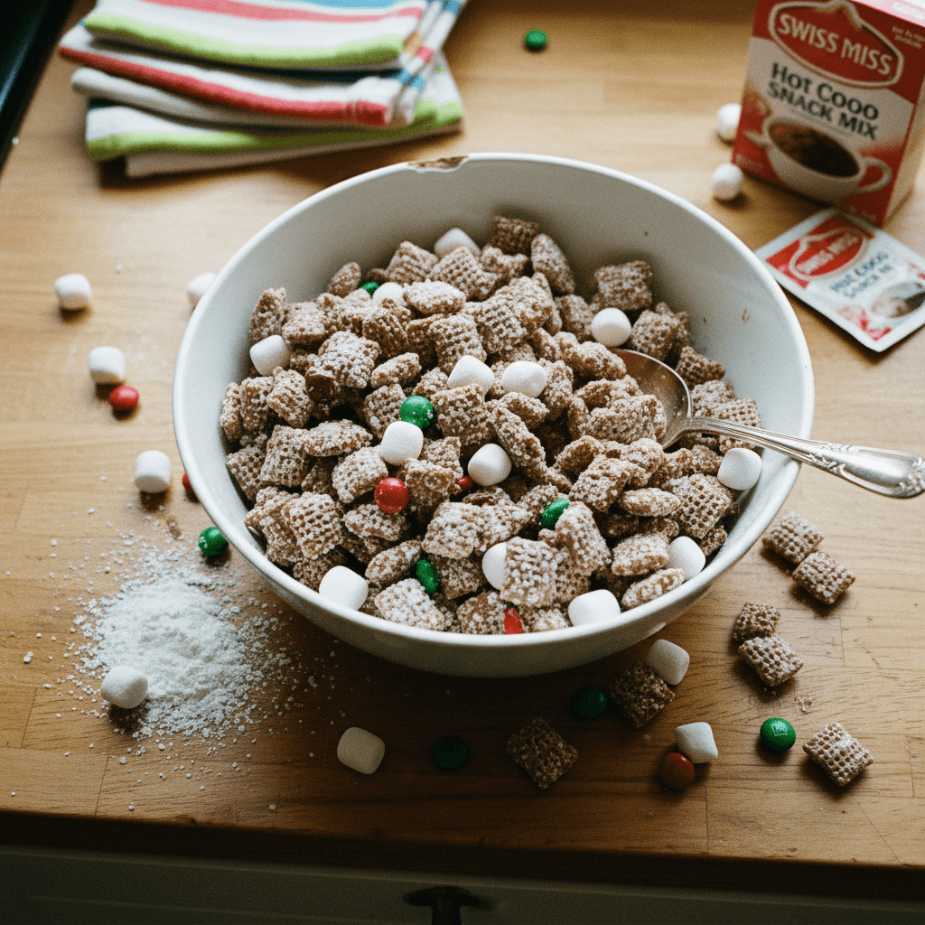 Hot Cocoa Snack Mix