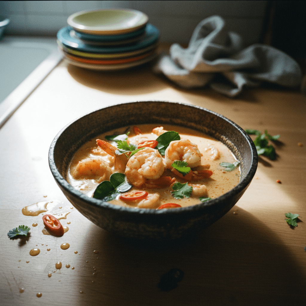 Tom Kha Goong (Tom Kha with Shrimp)