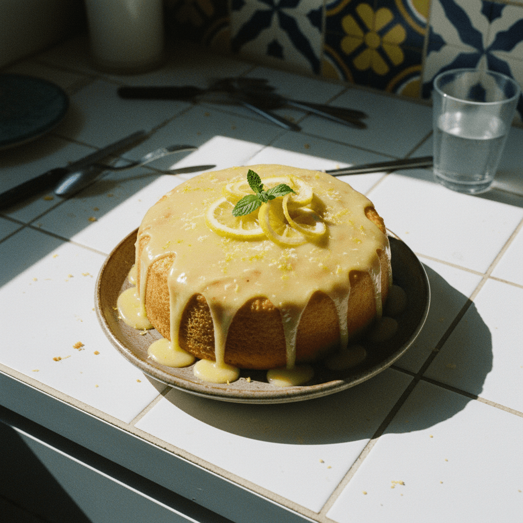 Lemon Blender Cake