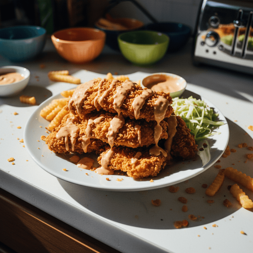 Cane’s-Style Crispy Chicken Tenders