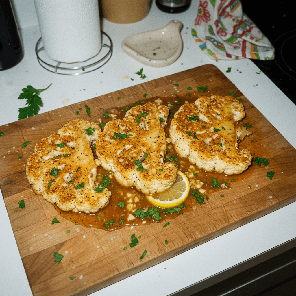 Cauliflower Steaks (Crispy, Flavorful & Healthy)