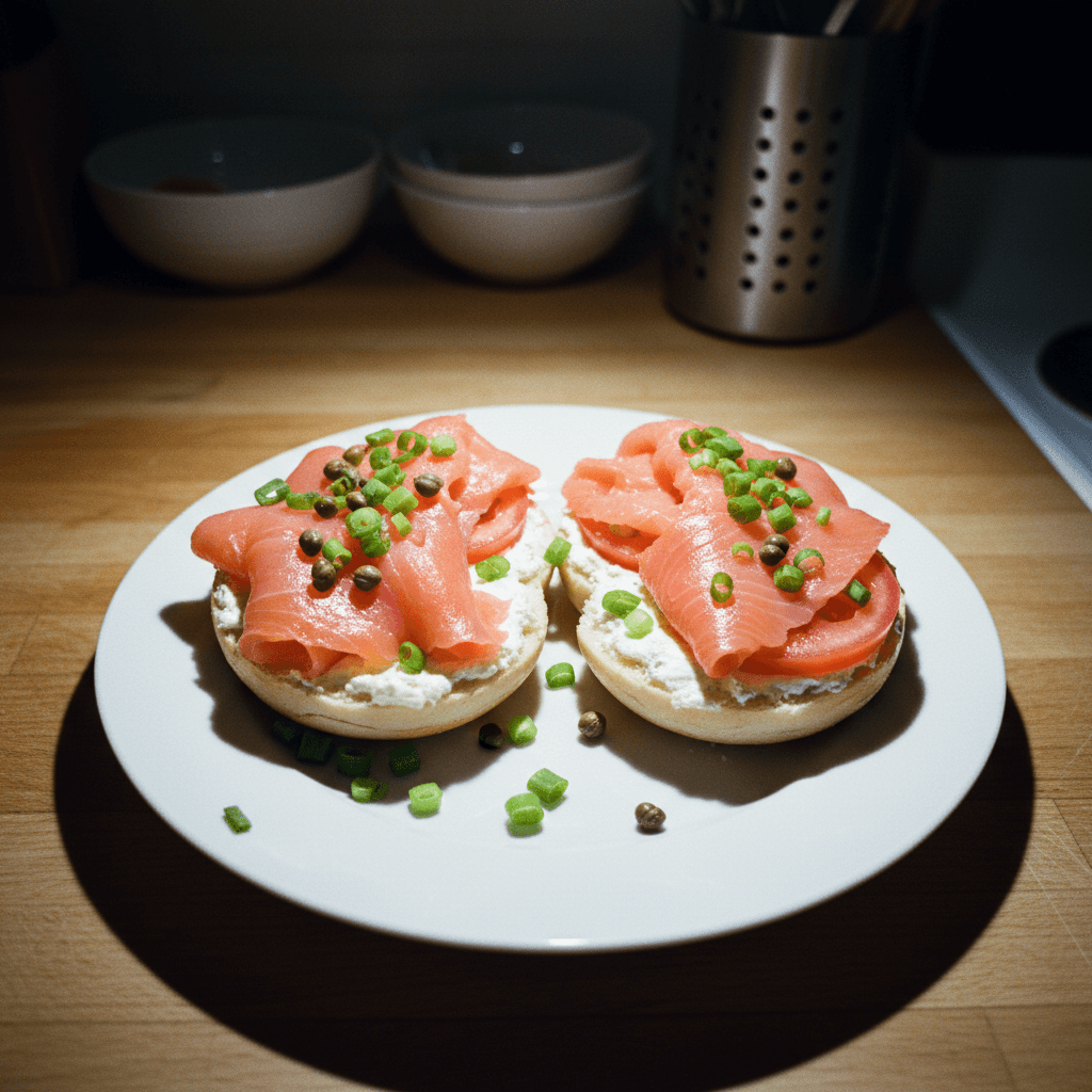 Smoked Salmon Bagel