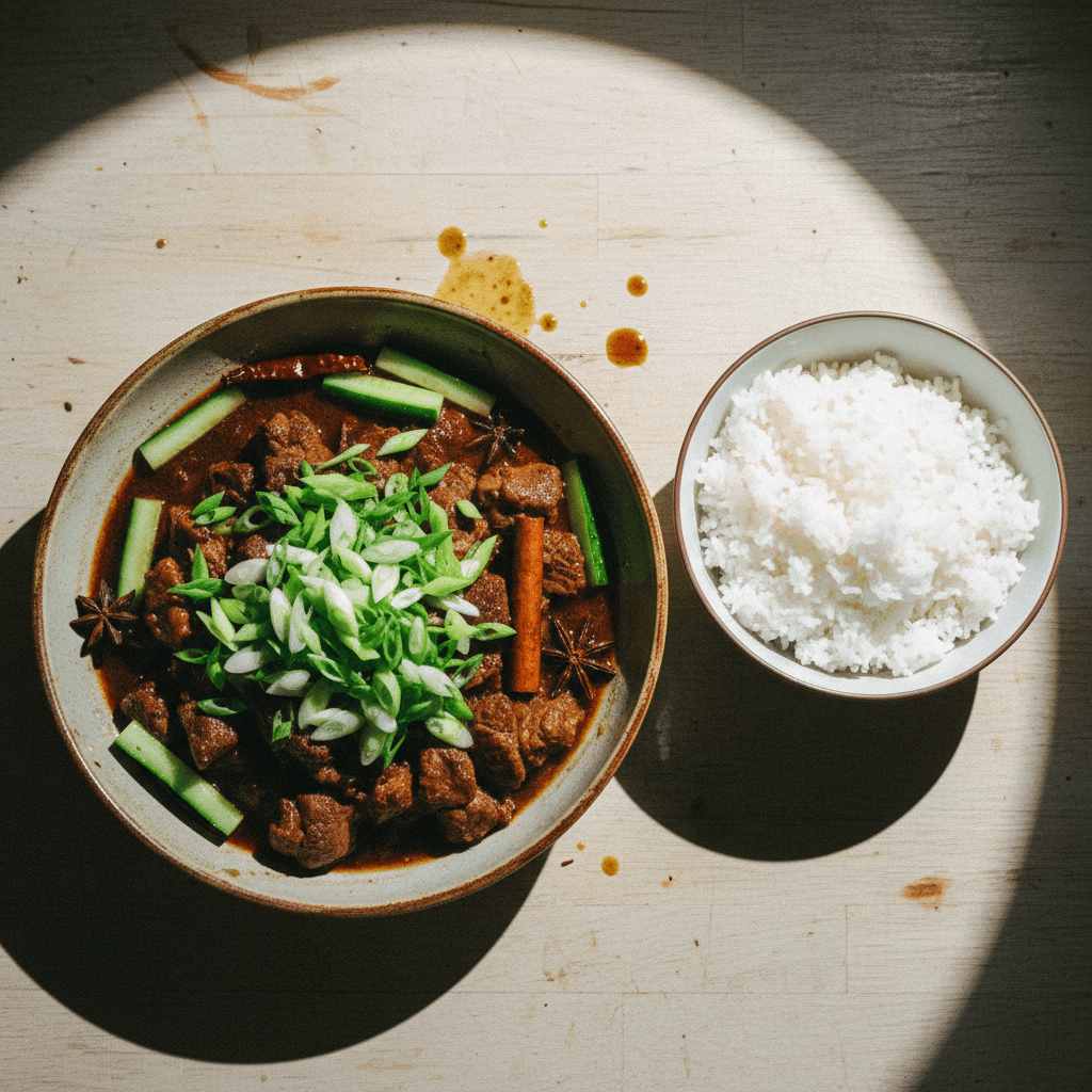 Soy Braised Beef