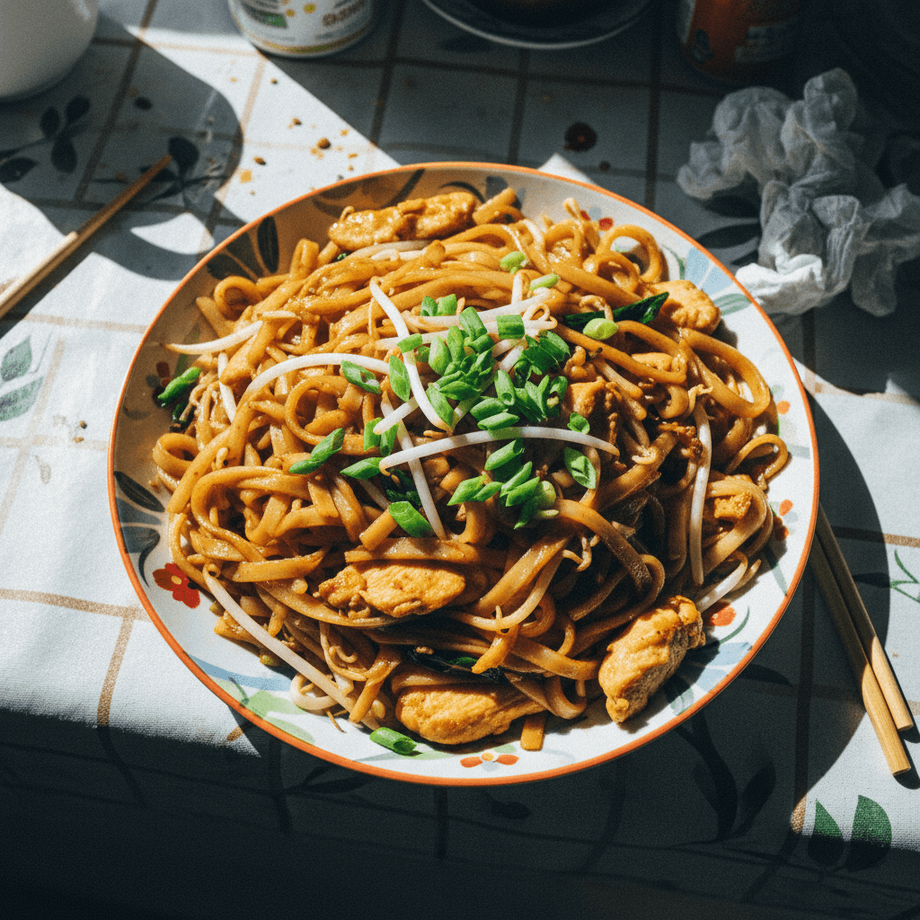 Chicken Chow Fun