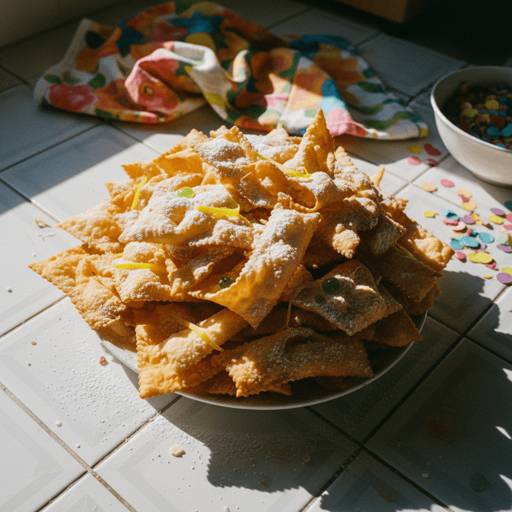 Chiacchiere (Crispy Italian Carnival Pastries)
