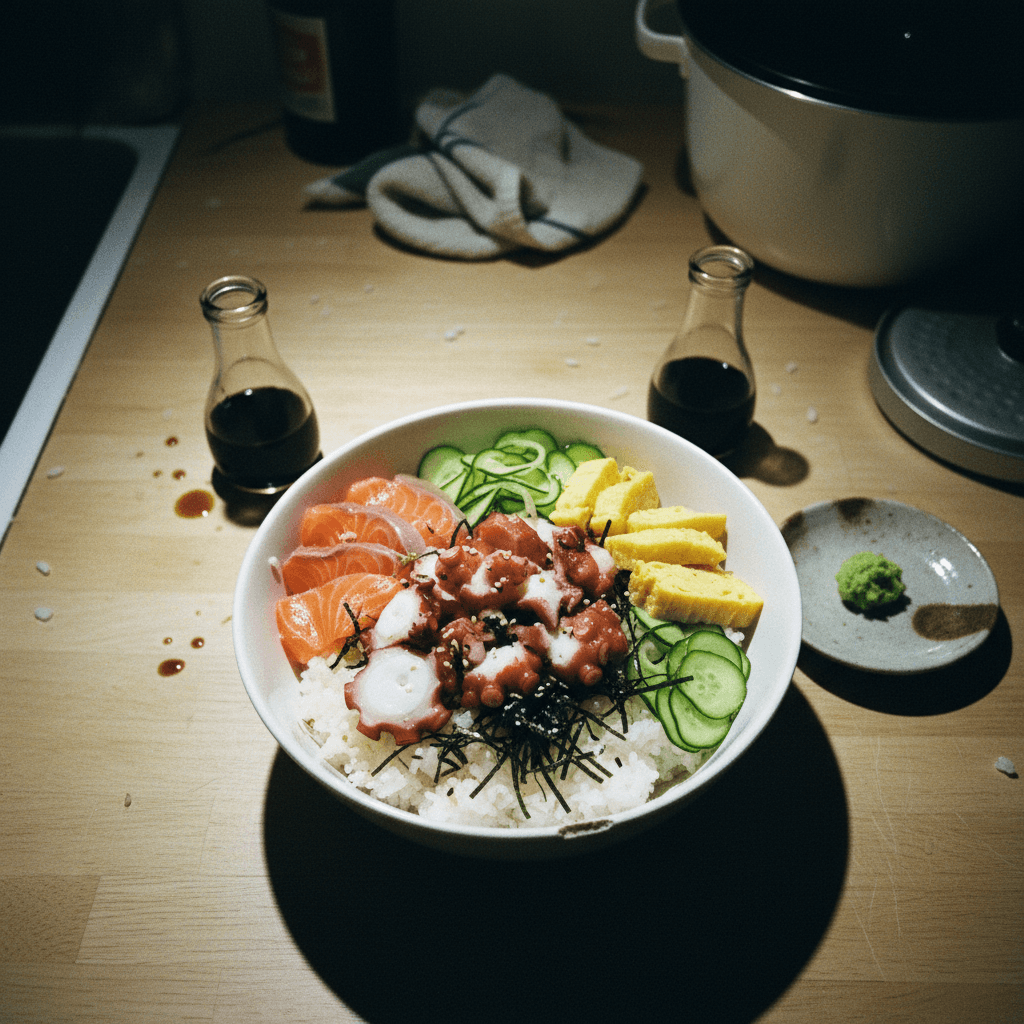 Homemade Chirashi Don