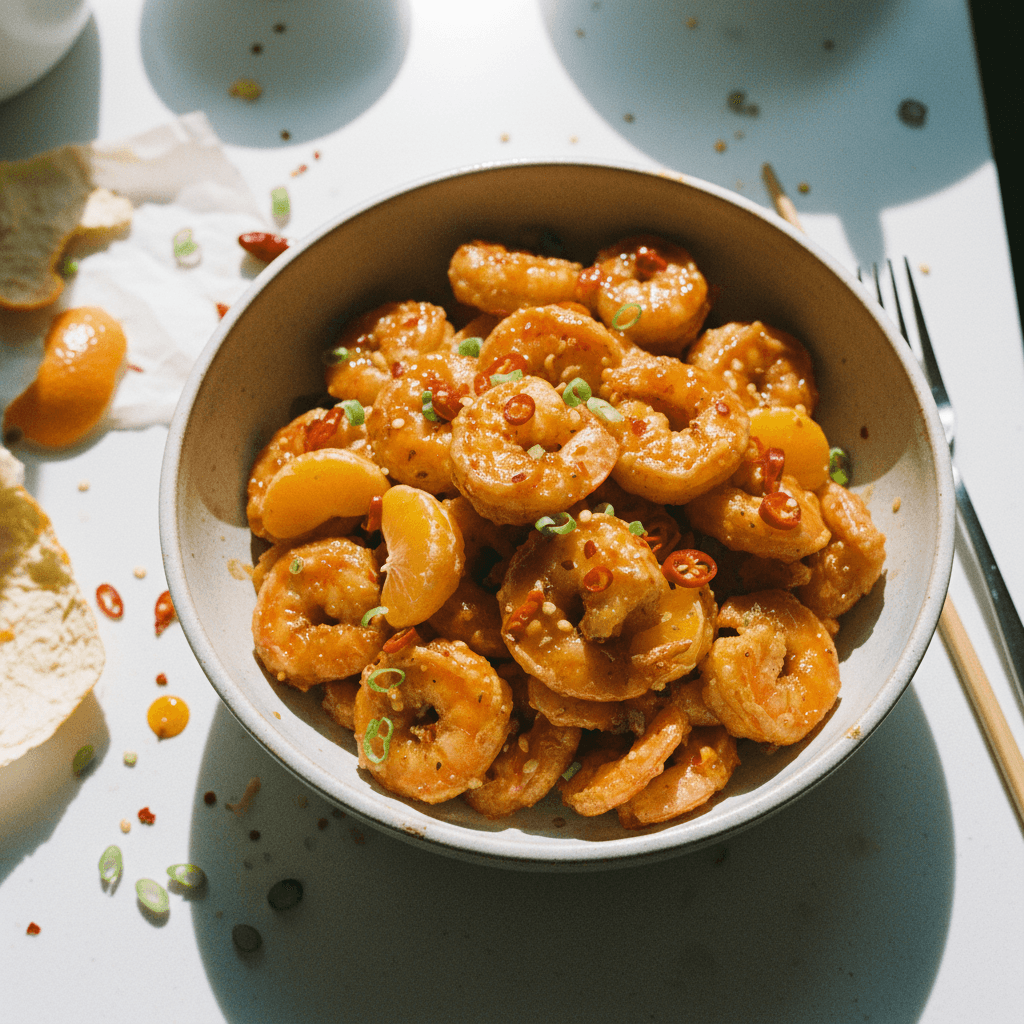 Crispy Orange Chili Shrimp