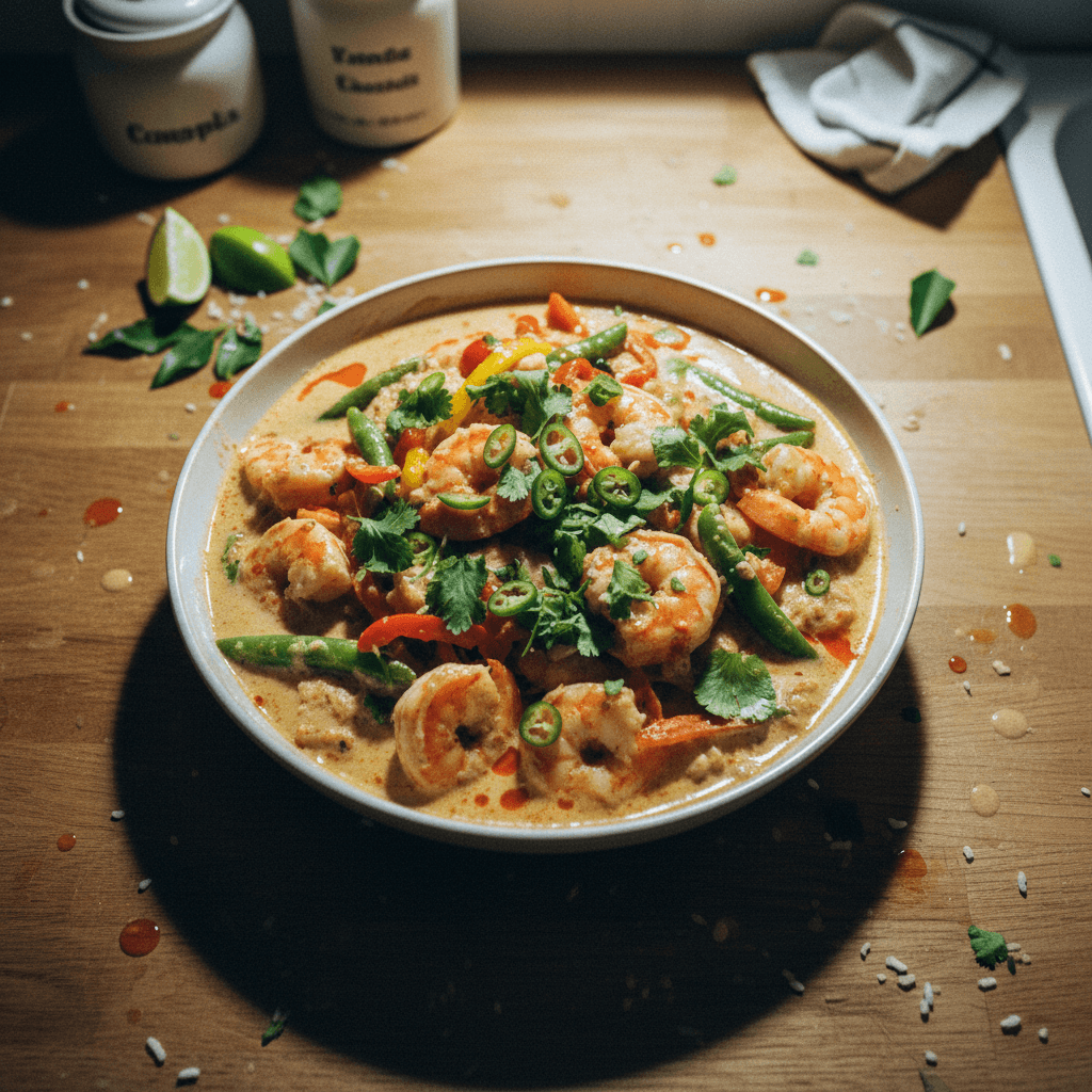 Creamy Coconut Shrimp Curry