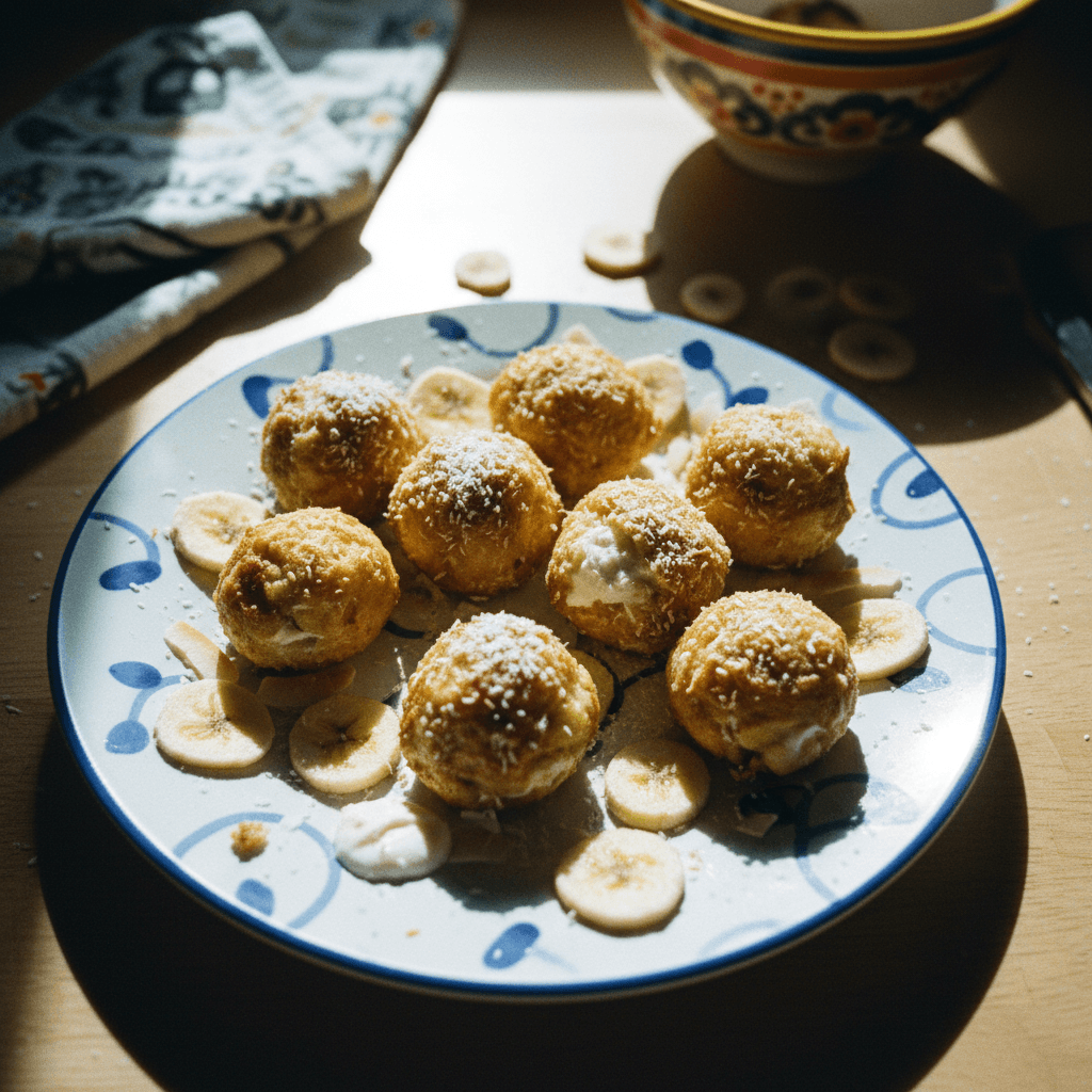 Banana Coconut Bites