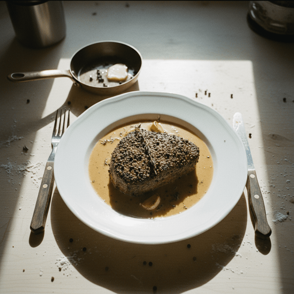 Michelin Star Steak au Poivre
