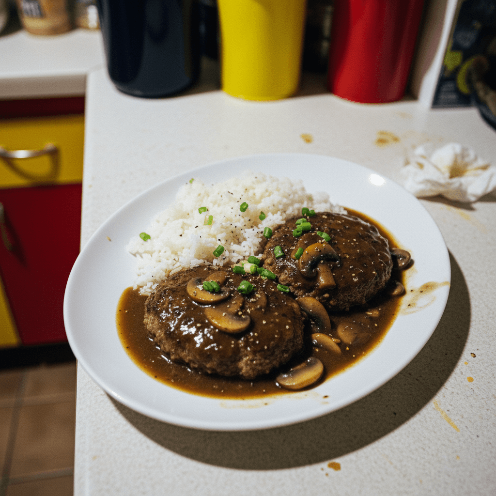 Jollibee Burger Steak