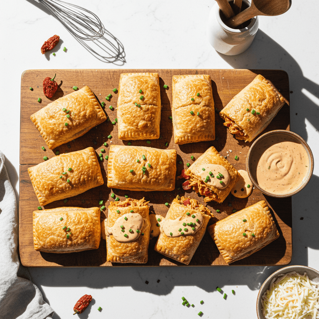 Chipotle Chicken Bacon Hot Pockets