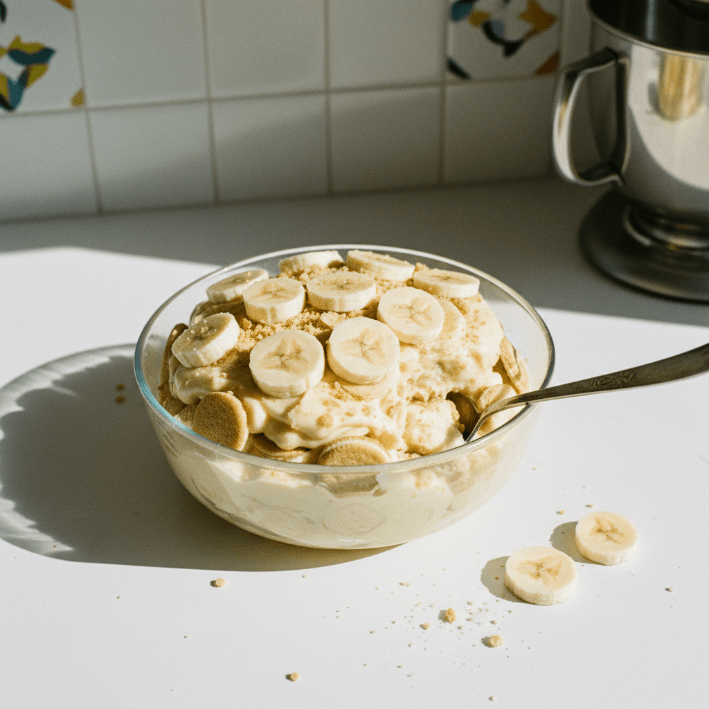 3-Ingredient Banana Pudding