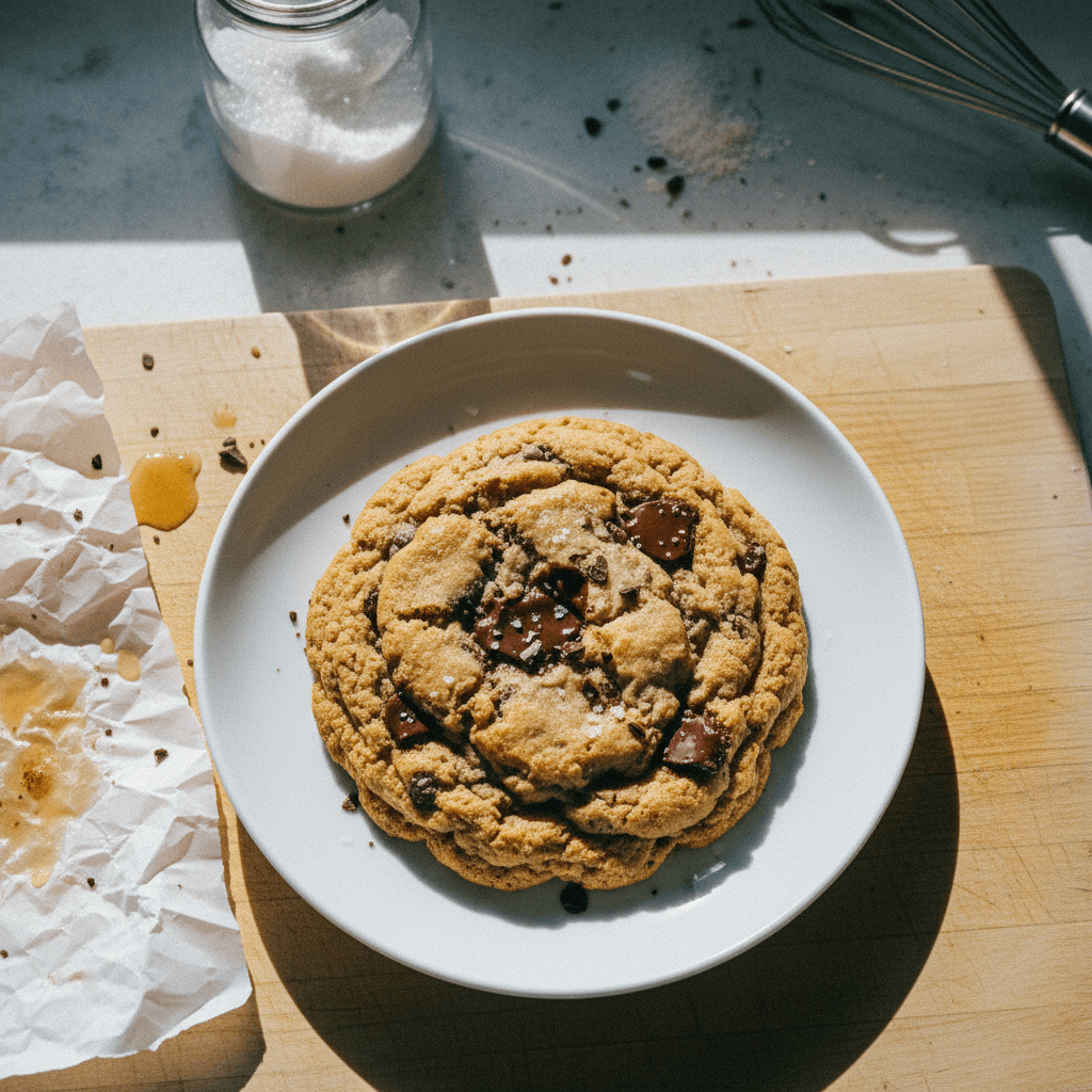 The Best Bakery Style Chocolate Chip Cookie