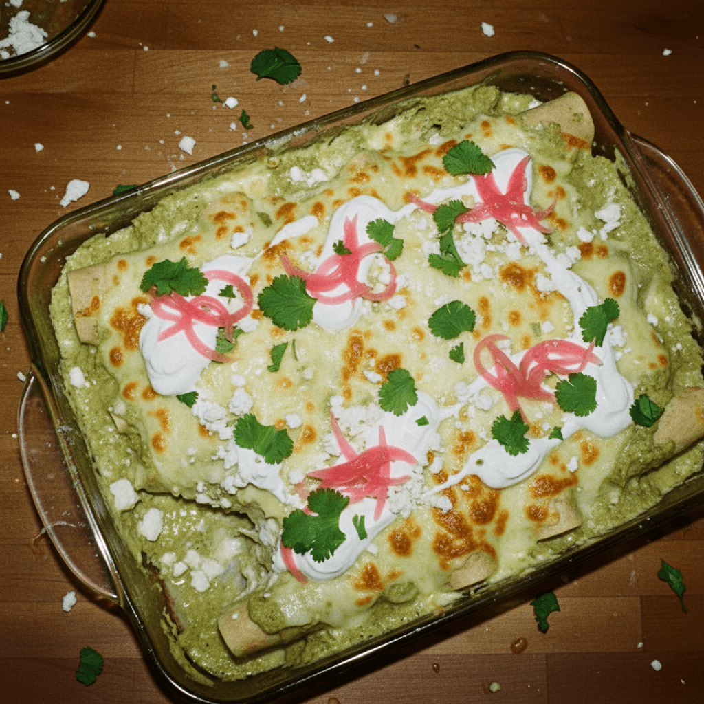 Creamy Cheesy Enchilada Suizas