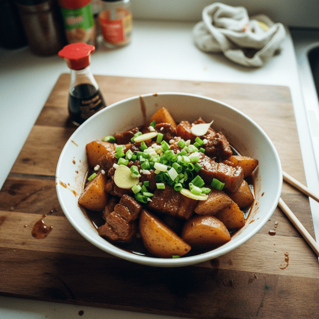 Chinese Pork and Potato Stew