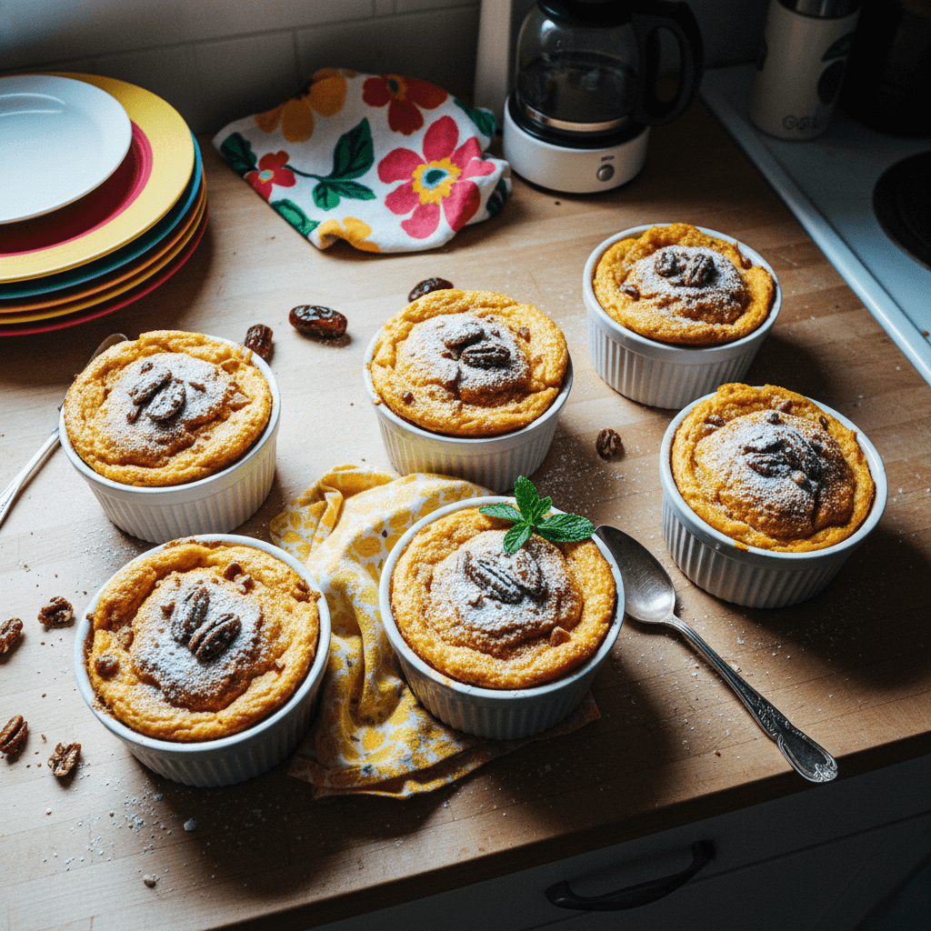 Whipped Sweet Potato Custard Soufflé