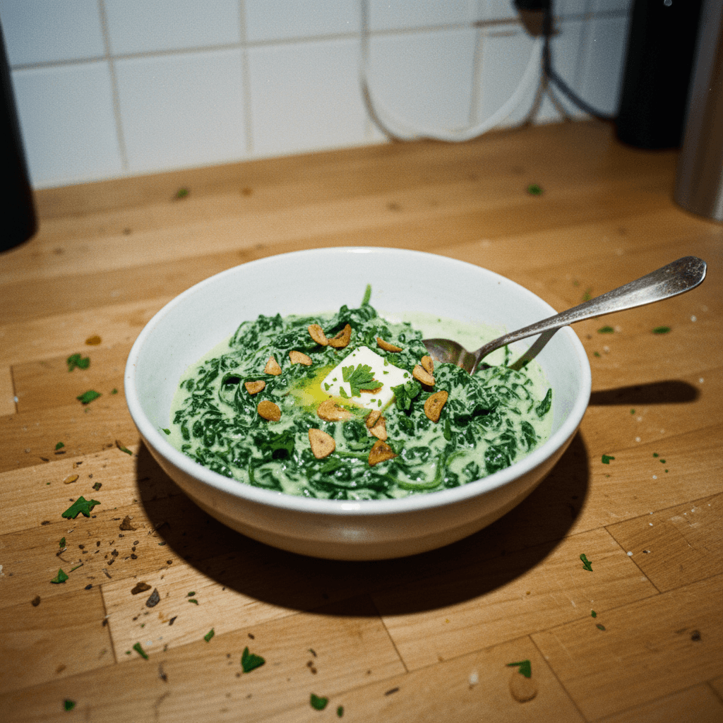 Steakhouse Creamed Spinach